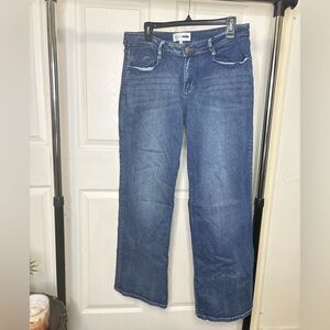 Fashion Nova Stretch Baggy Jeans - Medium Wash